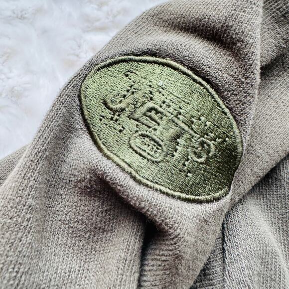 Reebok Gridiron NFL Classic NY Jets Santana Moss Green Coton Sweatshirt Jersey M - Picture 5 of 11